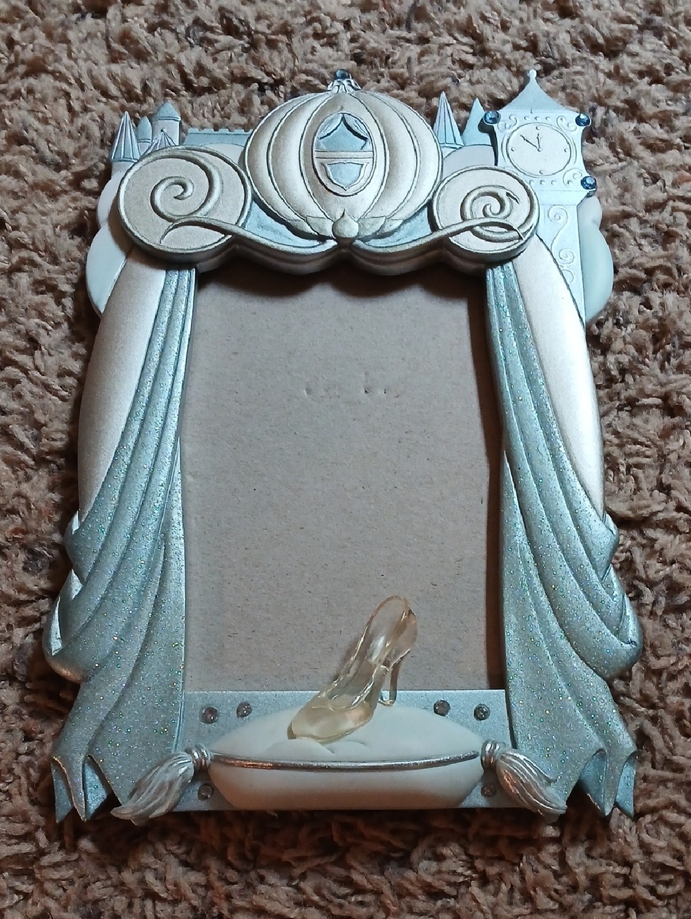Disney Cinderella Decorative Photo Frame - Silver